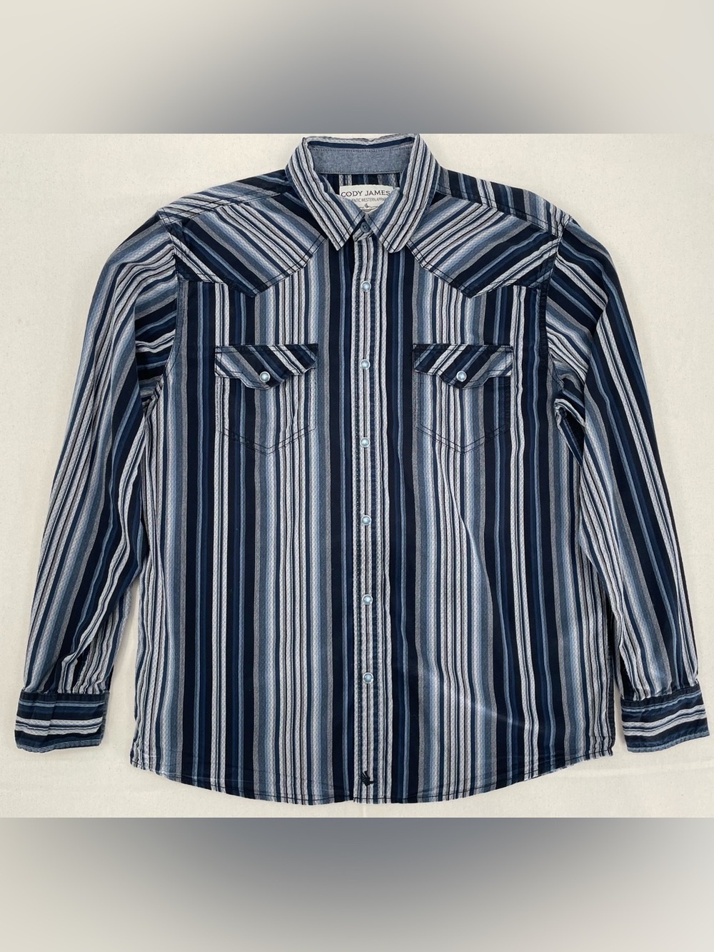 Cody James long-sleeve western snap shirt